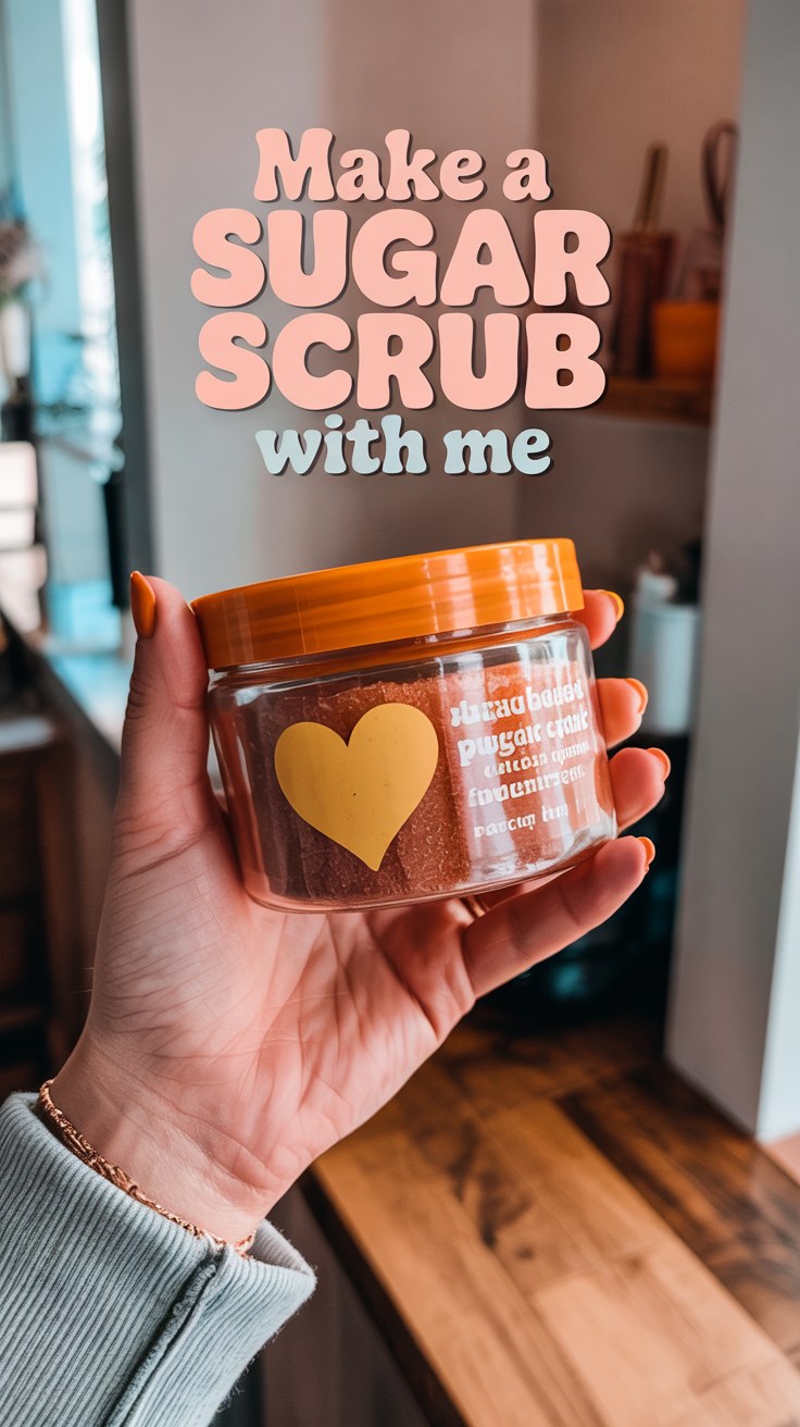 DIY Sugar Scrub Recipe: Easy Homemade Body Scrub Ideas