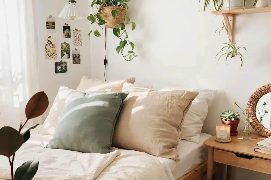 Latte Bedding Set | Warm Beige Brown Bedding | Cozy Neutral Bedroom Makeover