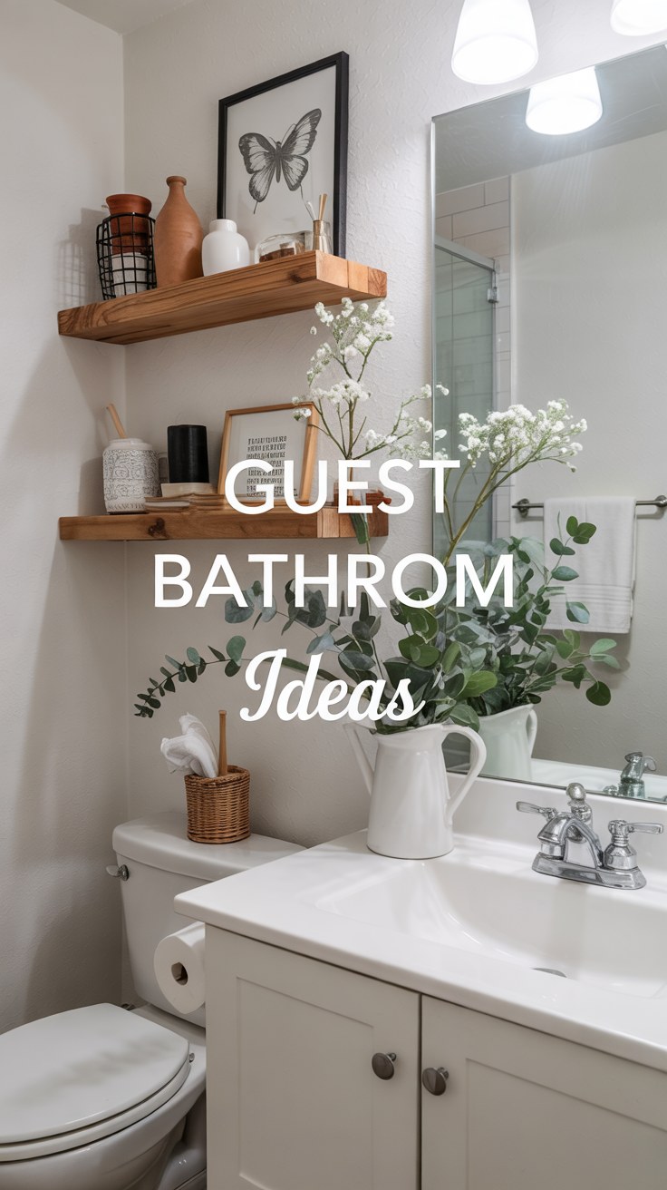Small Guest Bathroom Decor Ideas to Impress Visitors