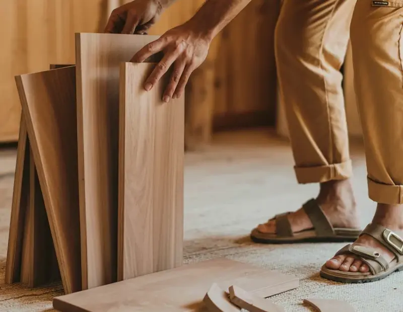 Unfinished wooden boards for your next DIY home styling project