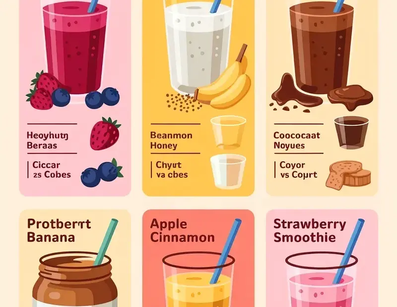 5 Healthy Breakfast Smoothie Recipes Before and After Weight Loss