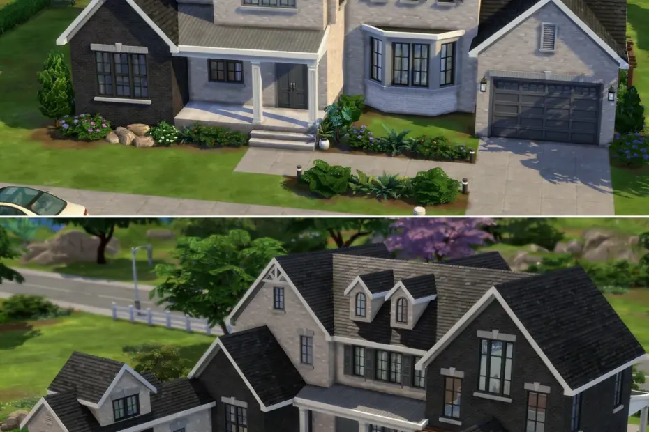 Large Family Cottage Sims 4 Build | Cozy Home Design for 8 Sims