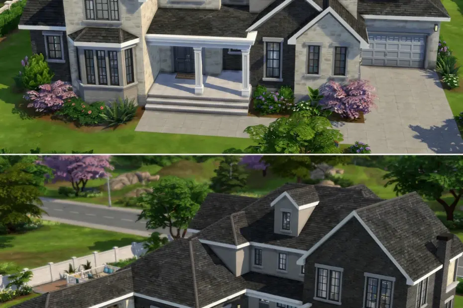 Large Family Cottage Sims 4 Build | Cozy Autumn Legacy Home