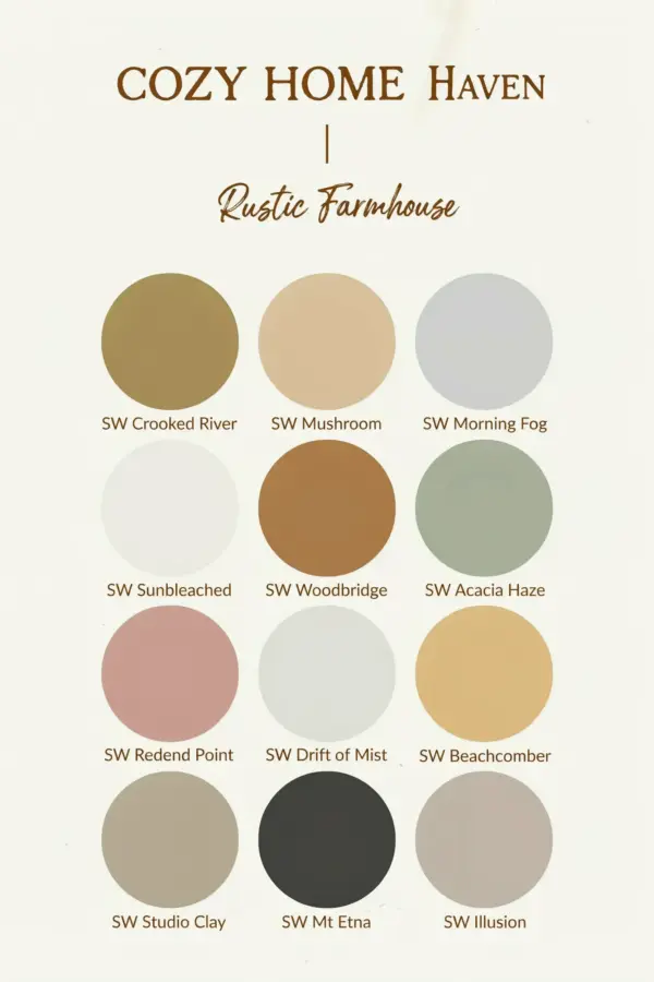 Warm & cozy paint colors that make winter feel like a hug