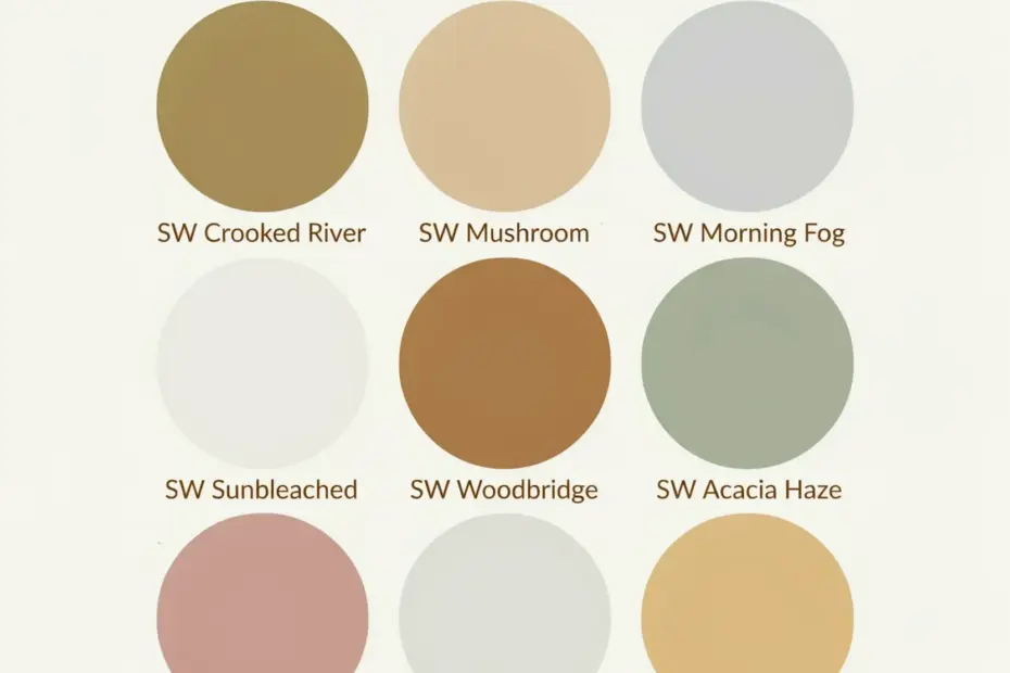 Warm & cozy paint colors that make winter feel like a hug